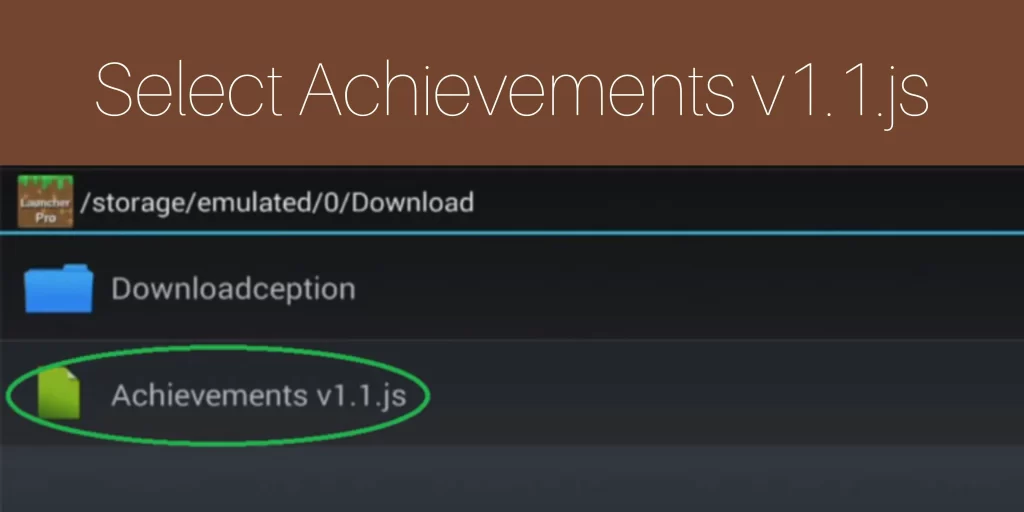 Step 8: Select Achievements v1.1.js 